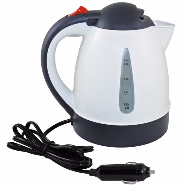 Vattenkokare 12V 150W 1 liter