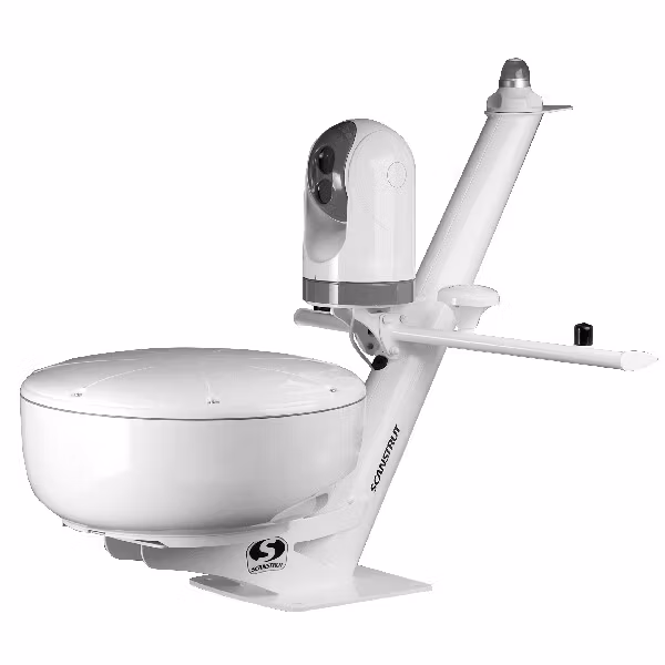 Scanstrut Radarmast för lampor, kamera, GPS, VHF & söksljus