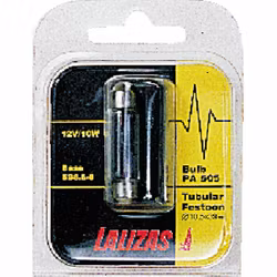 Spollampa  12V 10W  11x38mm blisterförpackning