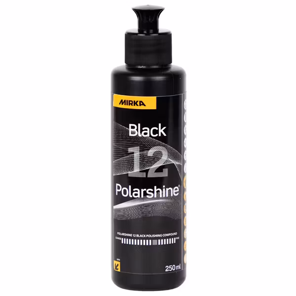 Mirka polarshine 12 black polermiddel 250 ml