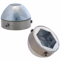 1852 zink bosvik bos25 aksel ø25mm