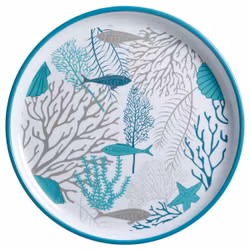 MB Coastal Acqua tallrikar Ø25, 6 stk