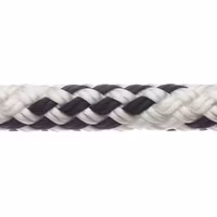 Robline sirius 300 fald/skøde, 12mm hvid/blå - 1 mtr