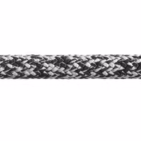 Robline admiral 7000 dyneema fald, 10mm sort/hvid  - 1 mtr