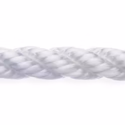 Robline cormoran fortøjningsline, 10mm hvid  - 1 mtr
