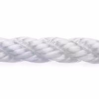 Robline cormoran fortøjningsline, 6mm hvid  - 1 mtr