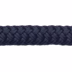 Robline rio fortøjningsline, 8mm navy  - 1 mtr
