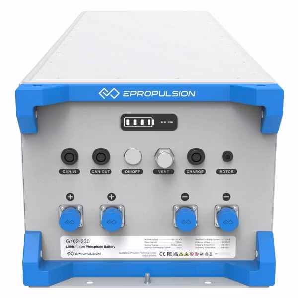 Epropulsion batteri g102-230 96v 23.552 wh, 180kg