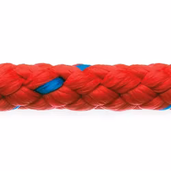 Robline albatros flydeline, 6mm rød/blå  - 1 mtr