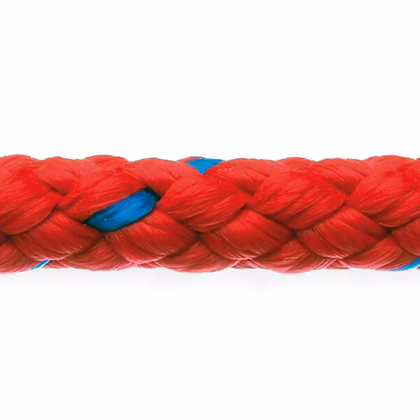 Robline albatros flydeline, 8mm rød/blå  - 1 mtr