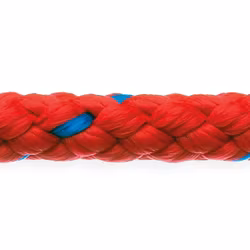 Robline albatros flydeline, 10mm gul/rød  - 1 mtr