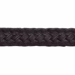 Robline neptun 500 skøde tov, 6mm sort  - 1 mtr