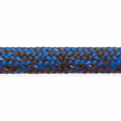 Robline sirius xts dyneema cruising, 8mm blå/sort/hvid  - 1