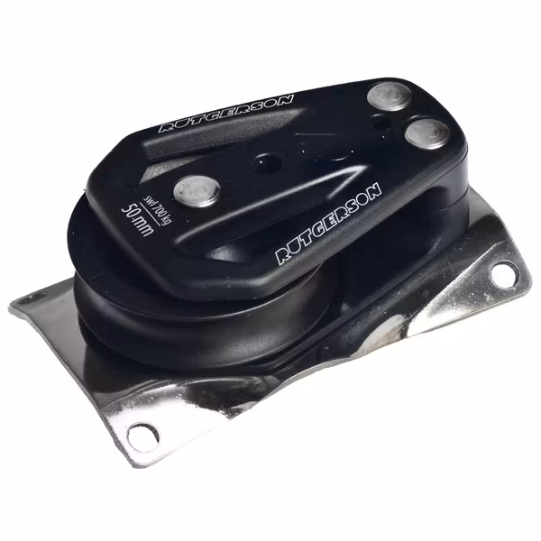 Rutgerson RAW Kindblock med glidlager 60mm böjd bas.