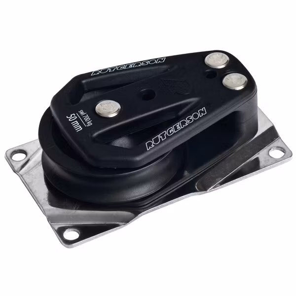 Rutgerson RAW Kindblock med glidlager 35 mm, plana ytor