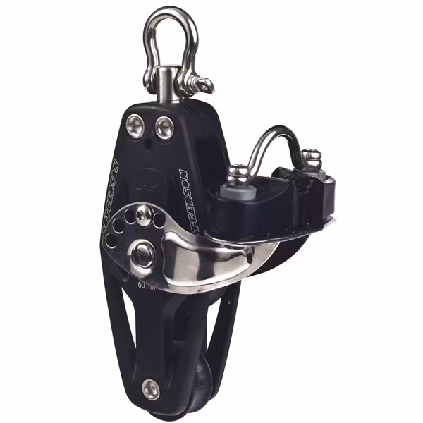 Rutgerson RAW Fiolblock med skotlås och hundsvott 50 mm