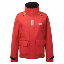 Gill os34j coastal dame jakke rød str. 10