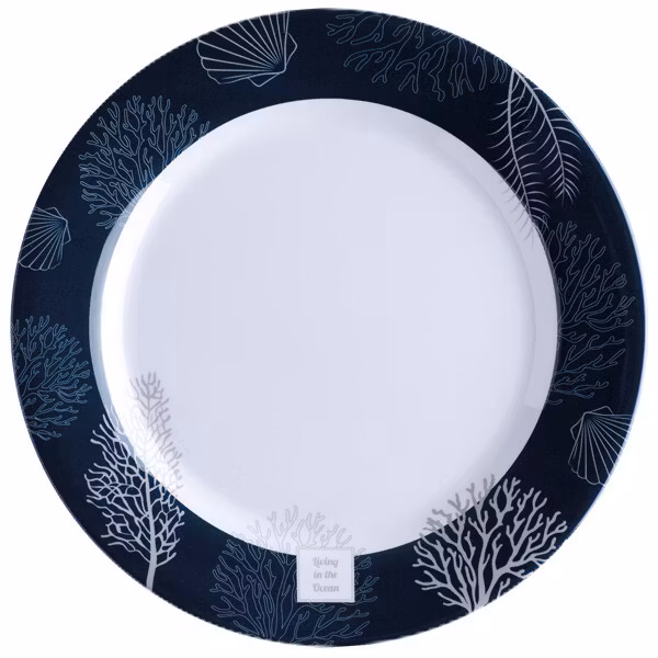 MB Living tallrik Ø25, 6 stk