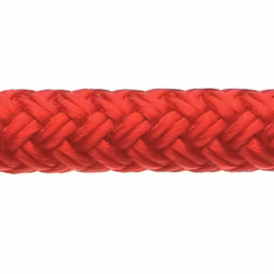 Robline orion 500 trim/skødeline, 8mm rød  - 1 mtr