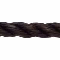 Robline cormoran fortøjningsline, 14mm sort  - 1 mtr