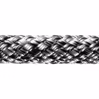 Robline sirius 500 allround tov, 10mm sølv/sort  - 1 mtr