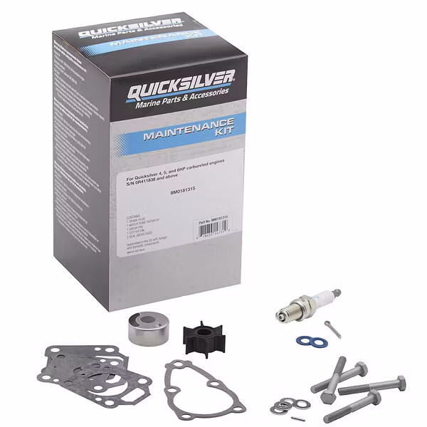 Quicksilver 8m0181315 service kit, mercury, 4-6 hk karburato