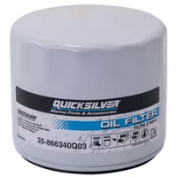 Quicksilver 866340Q03 Oljefilter, MerCruiser drev och indenbordsmotorer