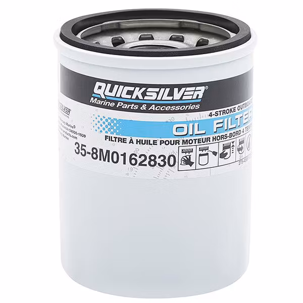 Quicksilver 8m0162830 oliefilter til mercury/mariner 25-115