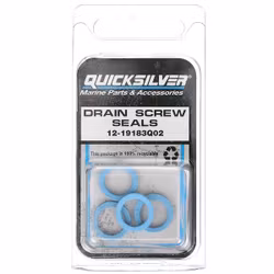 Quicksilver 19183Q02 Växellåda olja dränering-, påfylnadsskruv och packning