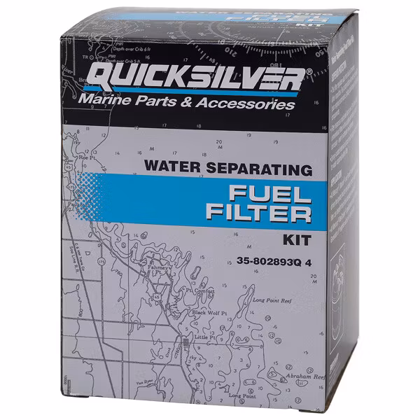 Quicksilver 802893q4 vandsep. brændstoffilter til mercury/ma
