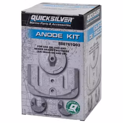 Quicksilver 888761Q03 Aluminiumanodkit till MerCruiser Bravo II och III drev