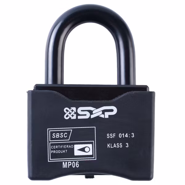 SXP Hänglås MP06 Ø12mm 45mm klass 3