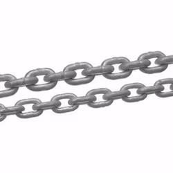 Ankerkæde galvaniseret din 766 6mm 3m