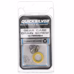 Quicksilver 79953Q04 Växellåda olja dränering-, påfylnadsskruv och packning
