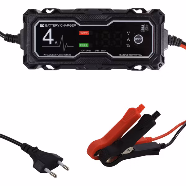 1852 underhållsladdare 4a 6/12v auto