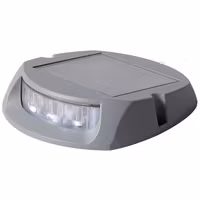 1852 Brygg-/ vägglampa aluminium med solceller