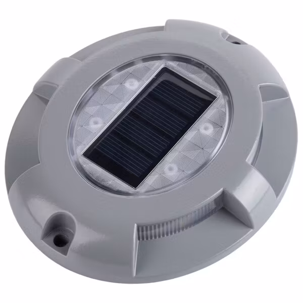 1852 Brolys aluminium med solcelle