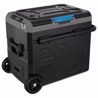 Iceberg-20 kylbox 60L m/kompr,  hjul, 2-delad kyl/frys