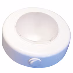 Taklampa LED 12V 2,5W Ø 110 mm vit plast