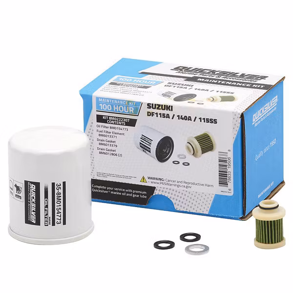 Quicksilver 8M0222307 100T Servicekit, Suzuki DF115A/140A/115SS