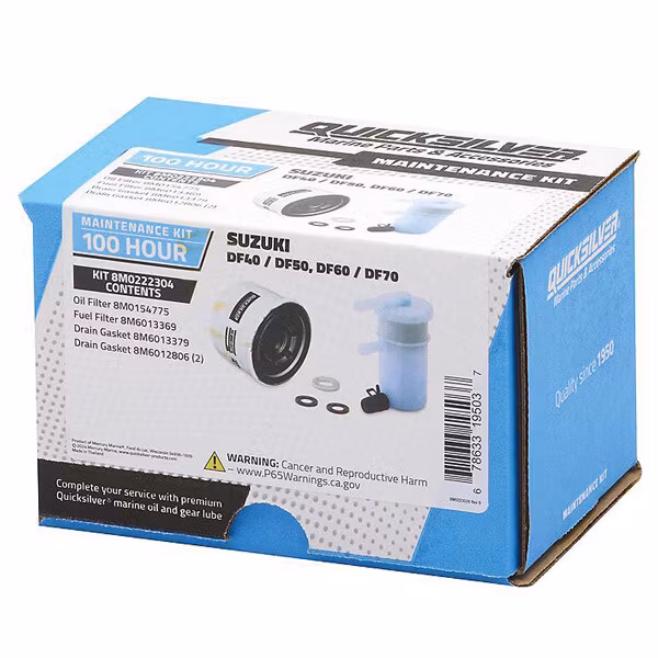 Quicksilver 8M0222304 100T Servicekit, Suzuki DF40/DF50 och DF60/DF70