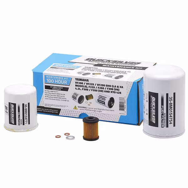 Quicksilver 8M0224553 100T Servicekit, Yamaha Various 200-350 och XTO 425