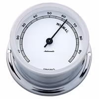 Autonautic Minor 72 hygrometer Ø72/50 mm förkromad mässing