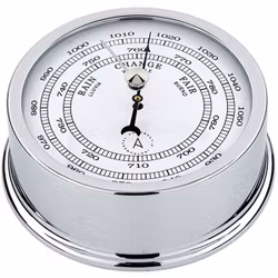 Autonautic Atlantic 95 barometer Ø95/70 mm förkromad mässing