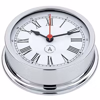 Autonautic Pacific 120 skeppsur Ø120/110 mm förkromad mässing