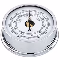 Autonautic Pacific 120 barometer Ø120/110 mm förkromad mässing