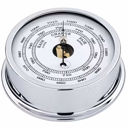 Autonautic Pacific 120 barometer Ø120/110 mm förkromad mässing