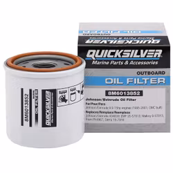 Quicksilver 8M6013852 Oljefilter till Johnson/Evinrude 9,9-15 hk