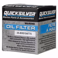 Quicksilver 8M0154775 Oljefilter till olika marinmotorer