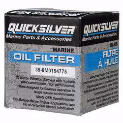 Quicksilver 8M0154775 Oljefilter till olika marinmotorer